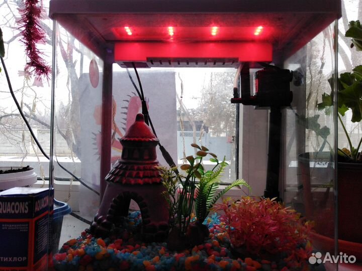 Аквариум для рыбок бу