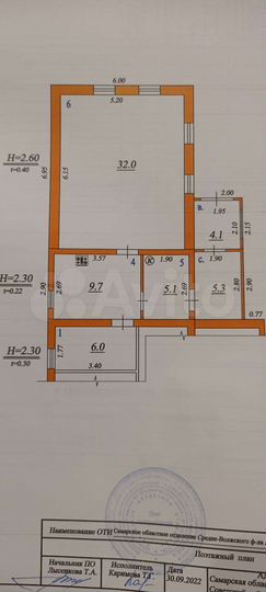Дом 62 м² на участке 3,4 сот.