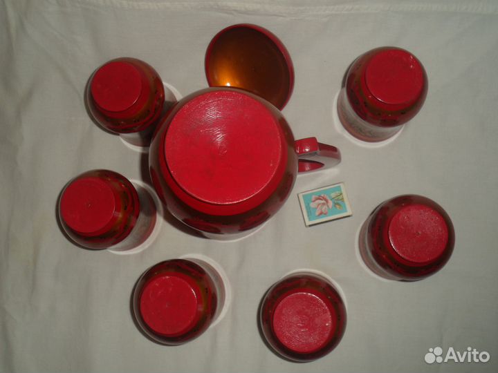 Хохлома набор1 винтаж