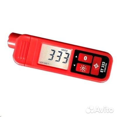 Толщиномер лкп ET-333 по черным металлам с сумкой