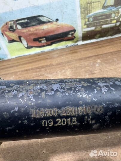 Карданный вал задний оригинал УАЗ Патриот 3 рест