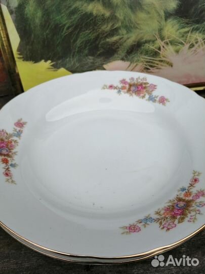 Тарелки СССР япония и набор тарелок