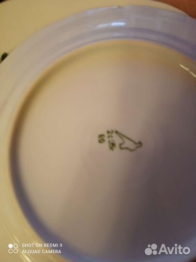 Блюдо Чехия Богемия