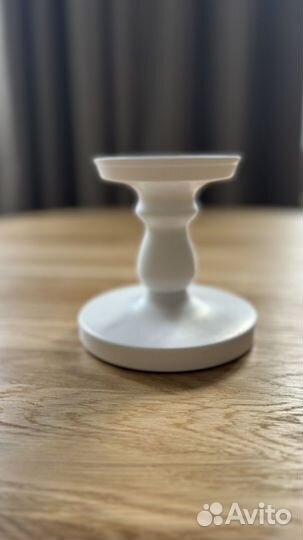 Подсвечник IKEA белый