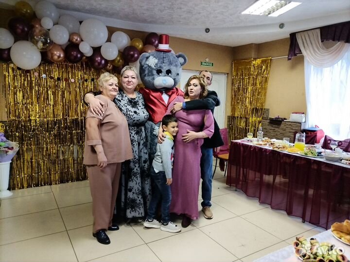 Ростовая кукла / мишка тедди / зайка / аниматор