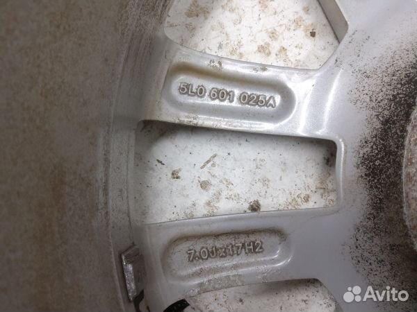 Диск колеса литой Skoda Yeti R17