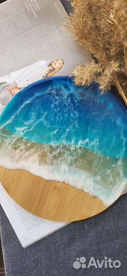 Подарок ручной работы из эпоксидной смолы