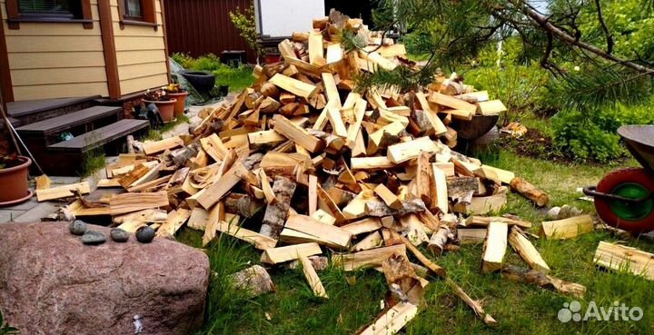 Дрова подготовленные любые