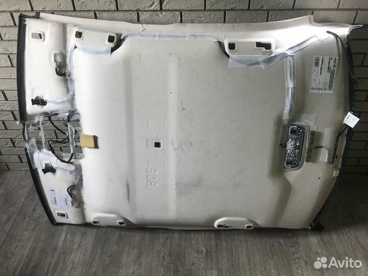 Mercedes w204 Обшивка потолка черная