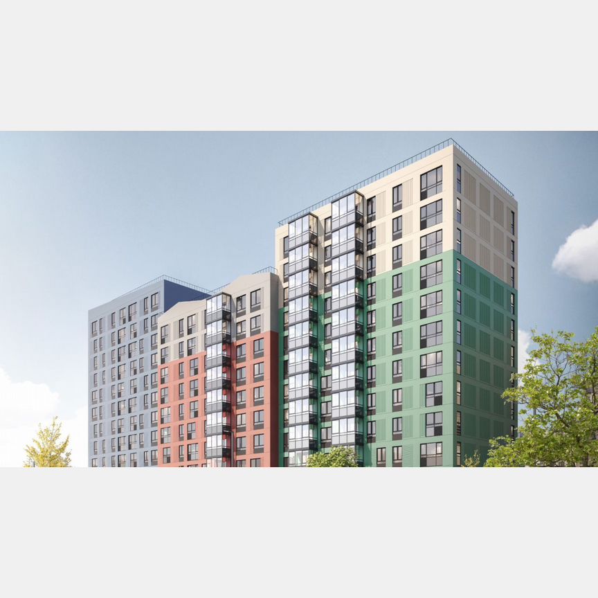 2-к. квартира, 54,7 м², 10/12 эт.