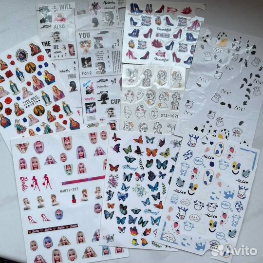 Наклейки на ногти