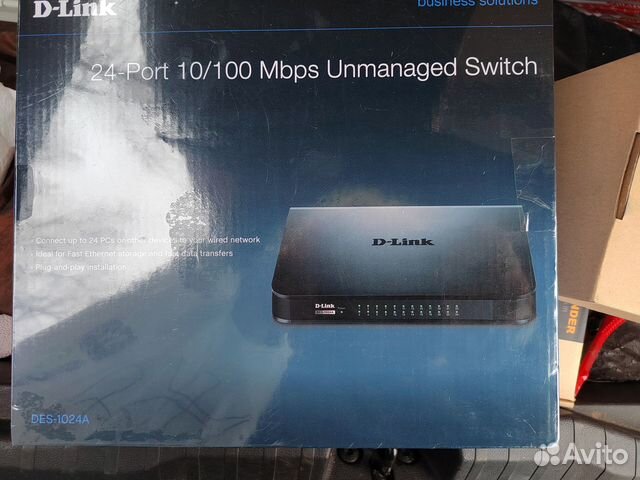 Коммутатор D-Link DES-1024A