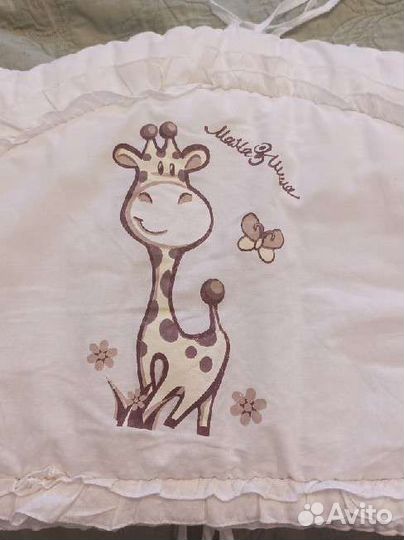 Бортики для детской кроватки