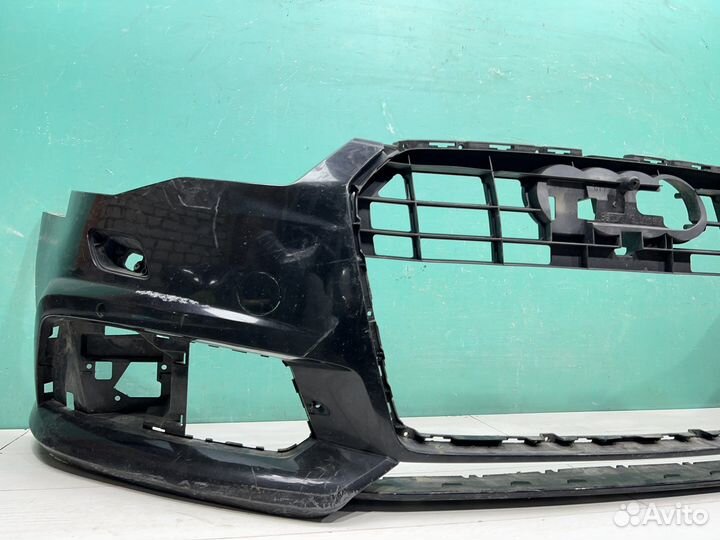 Бампер передний Audi A6 C7 S line (2014-2018)