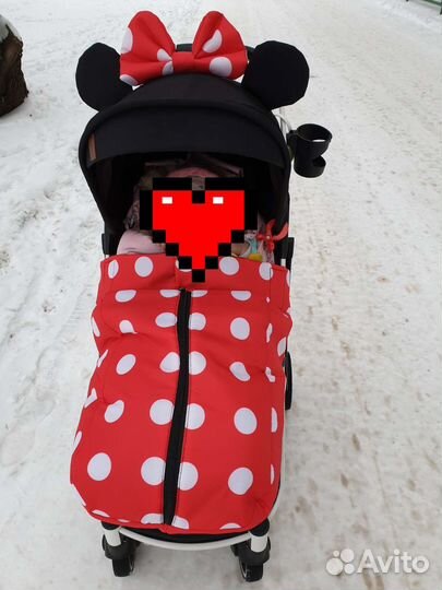Коляска прогулка Yoya Dearest 818 Минни-Маус