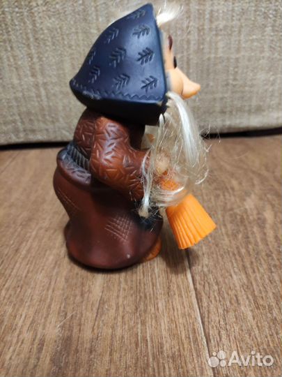 Игрушка резиновая баба яга