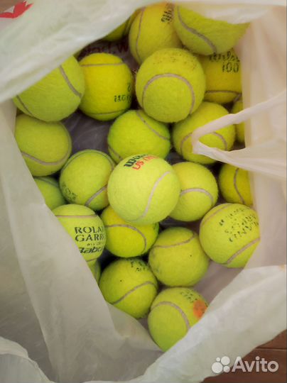 Тениссные мячи, 27 штук
