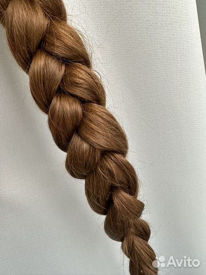 Коса из натуральных волос