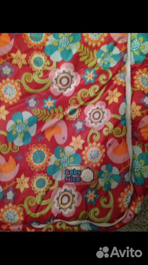 Меховой конверт,как новый