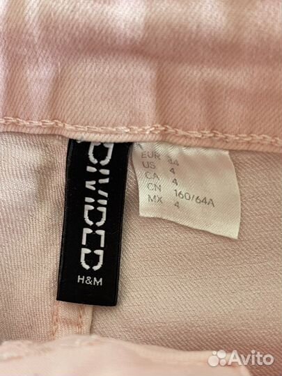 Шорты нежнорозовые H&M