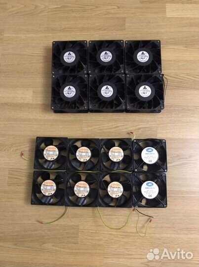 Вентилятор 24v и 220v