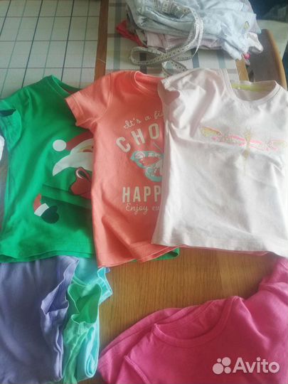 Детские вещи пакетом для девочки 98-104