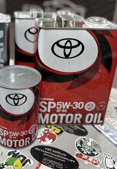 Масло моторное 5w30 toyota оригинал