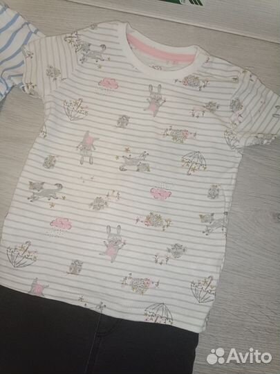 Детские вещи на девочку пакетом 80 86