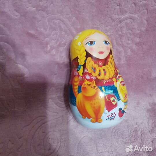 Баночки-матрёшки, из под чая 