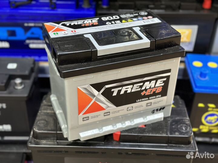 Аккумулятор Xtreme + EFB на Калина sport