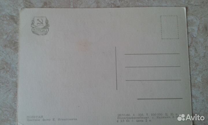 Открытки 1953-1963 г