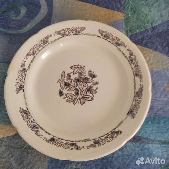 Тарелка винтажная зик
