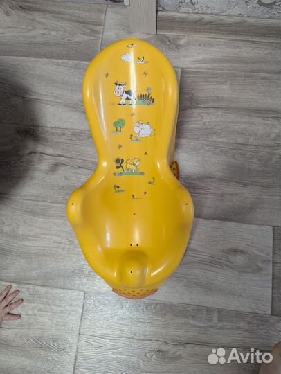 Ванночка для купания с термометром