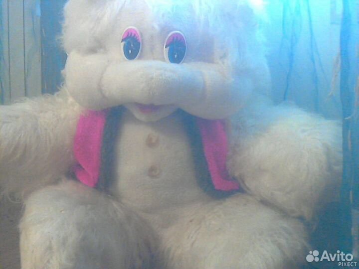 Плюшевый мягкий медведь