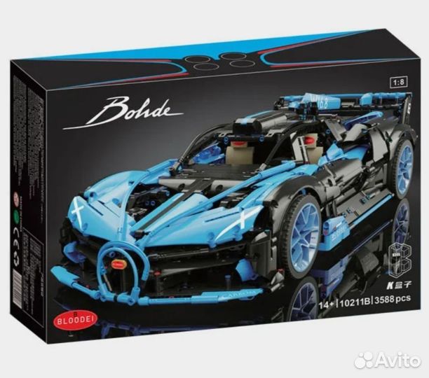 Конструктор Автомобиля Bugatti, Бугатти