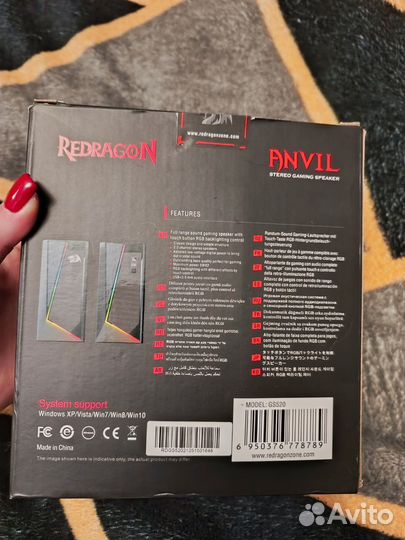 Redragon колонки anvil