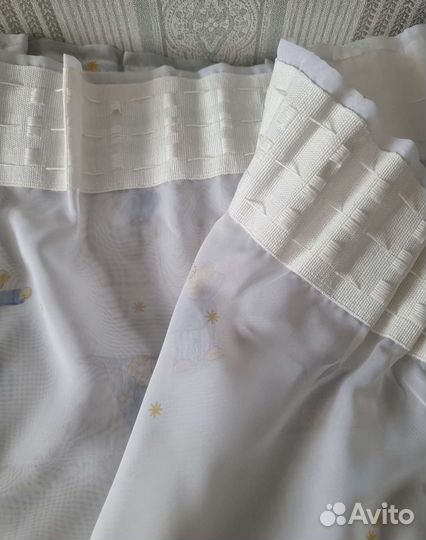 Комплект в детскую шторы и тюль