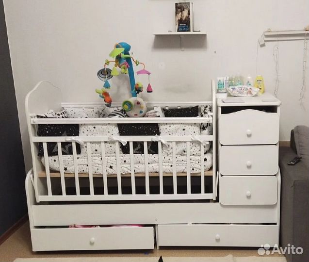 Детская Кровать трансформер