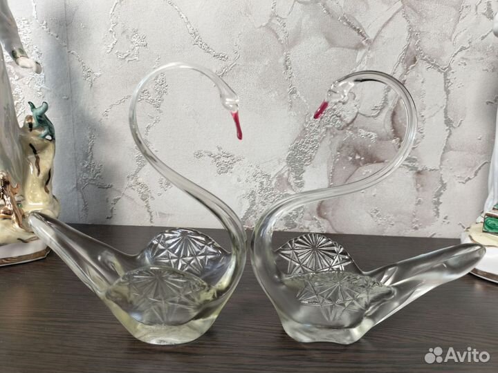 Лебедь стекло СССР