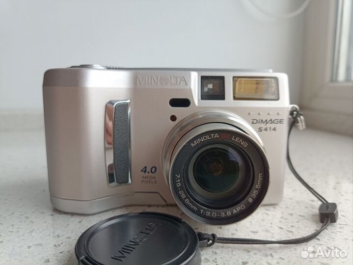 Компактный фотоаппарат Minolta S414
