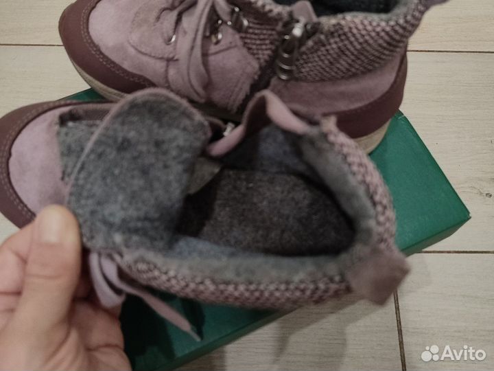 Ботинки демисезонные для девочки 29 р. Котофей