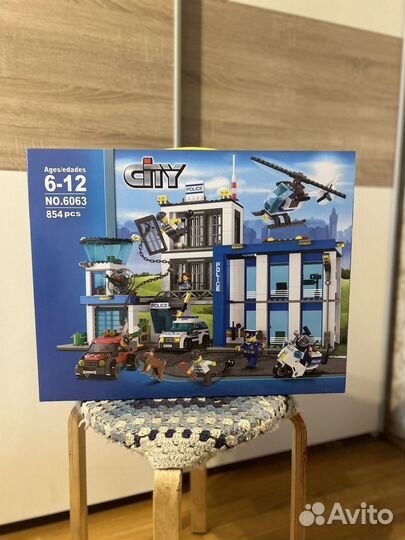 Конструктор Lego City (аналог) 854 деталей