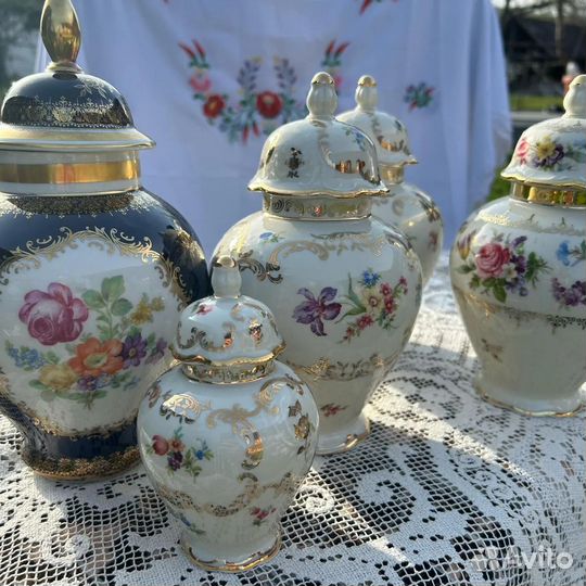 Чайницы, урны, вазы. Германия