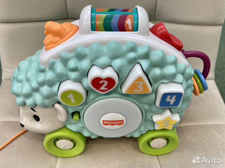 Fisher price Линкималс ленивец ежик лось