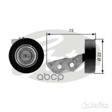 Ролик обводной приводного ремня T36105 Gates