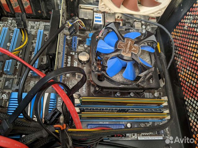 Материнская плата 1155 asus p8p67 le проц i5 2500