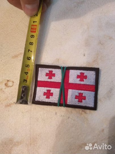 Нашивки флаги стран мира 8х5 см