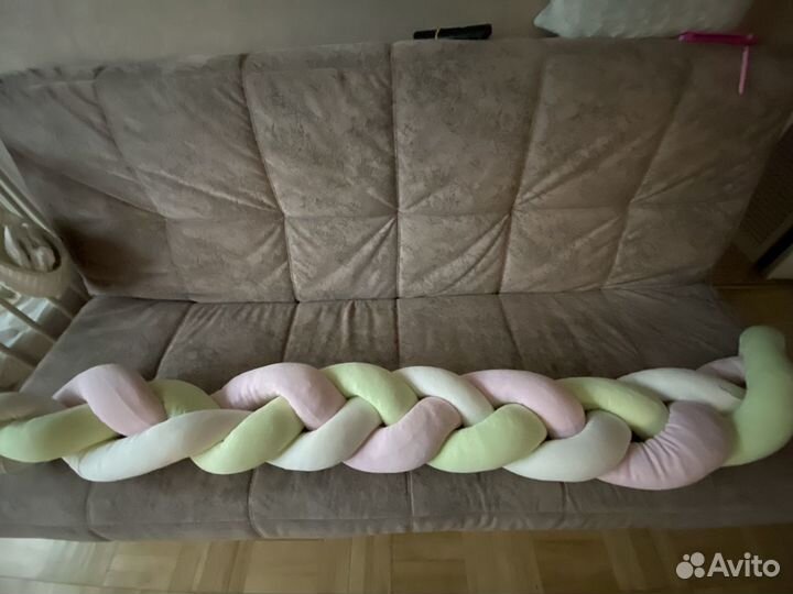 Бортик косичка