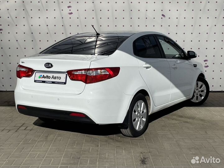 Kia Rio 1.6 МТ, 2014, 72 307 км