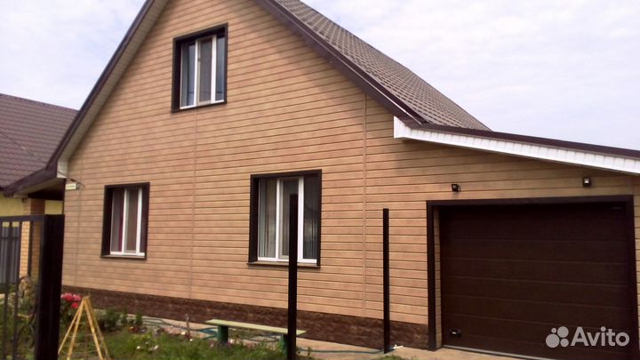 Монтаж сайдинга фасадные работы ремонт фасада